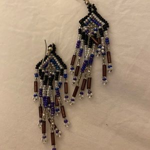 Beaded Indian Earrings